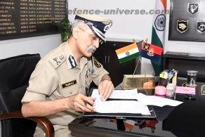 SHRI PANKAJ KUMAR SINGH, IPS TAKES OVER THE CHARGE OF DG BSF