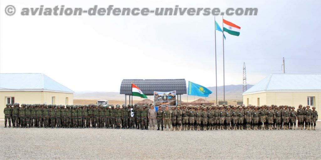 Closing Ceremony Indo-Kazakhstan Joint Training Exercise Kazind