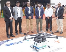 India’s first Drone Medicine Delivery project ‘Medicines From The Sky’ in Telangana