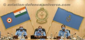 Indian Air Force Chief meets Central Air Command Commanders
