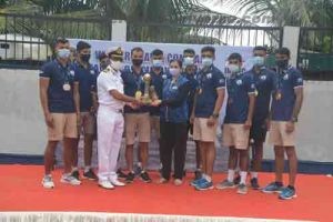 Indian Navy's Sailing Championship 2021 conducted at Western Naval Command