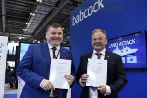 Babcock signs cooperation agreement with Ukroboronprom at DSEi