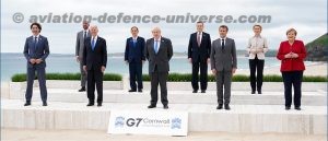 G7 leaders met at Cornwall, UK