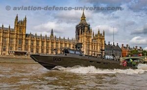 Saab’s Next Generation Combat Boat on the  Thames