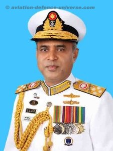 Bangladesh Navy Chief Admiral M Shaheen Iqbal in India