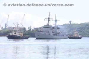 Bangladesh Naval Ship Somudra Avijan in Vizak
