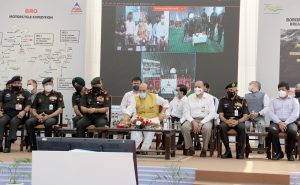Shri Rajnath Singh described the ‘India @75 BRO Motorcycle Expedition