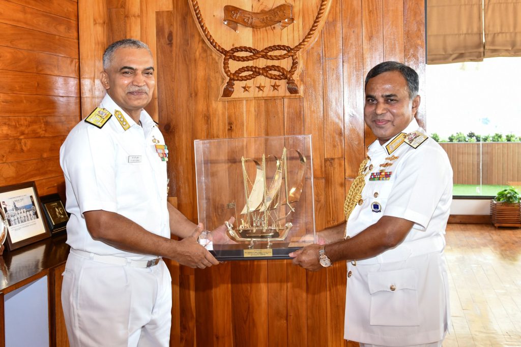 Bangladesh Navy Chief in Indian Navy’s Western Command