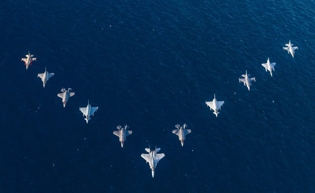 Exercise Blue Flag 2021 in Israel showing muscle in the Mediterranean region