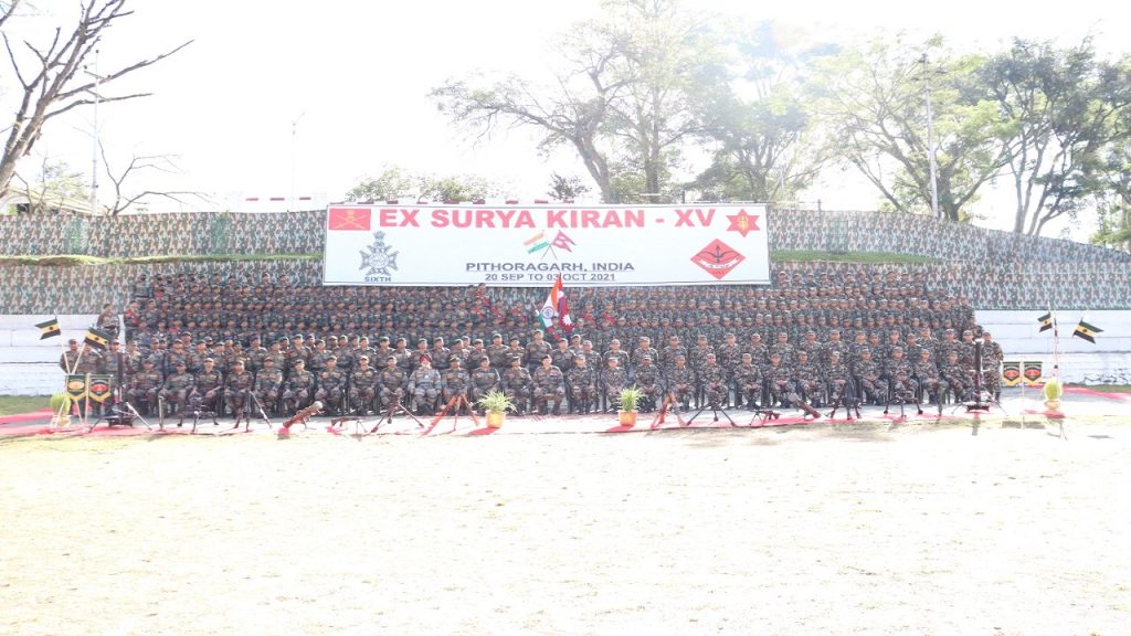 Indo-Nepal joint exercise Surya Kiran XV culminates