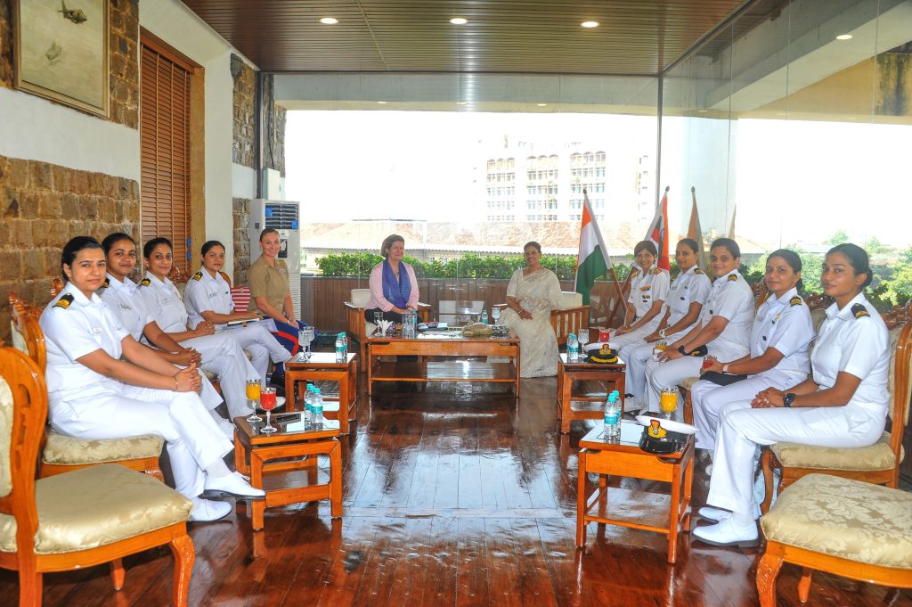 Admiral Michael Gilday , CNO, US Navy visits HQ Western Naval Command