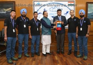NIMAS adventure sports expedition to Europe flagged off
