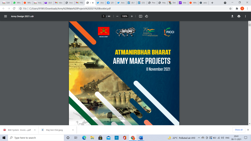Indian Army Make Projects