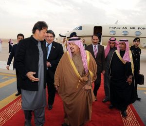 Imran Khan plays Arab Card