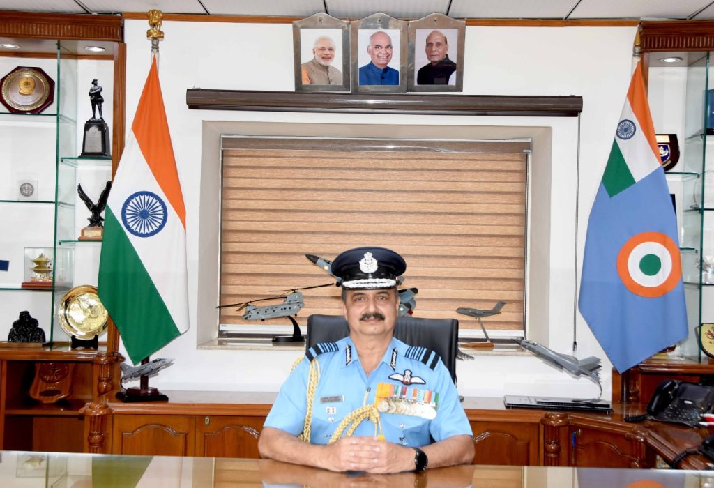 Chief Of Air Staff Air Chief Marshal Vivek Ram Chaudhary
