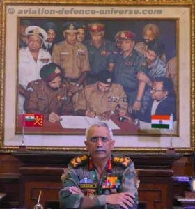 General MM Naravane, COAS 