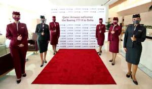 Qatar Airways Welcomes First Boeing B777-9 Aircraft