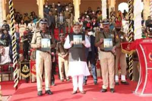 57th BSF Raising Day Parade