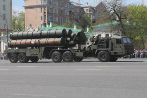 S-400 Triumpf in a parade