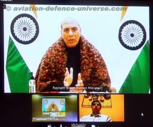 Rajnath Singh virtually interacts with NCC cadets 