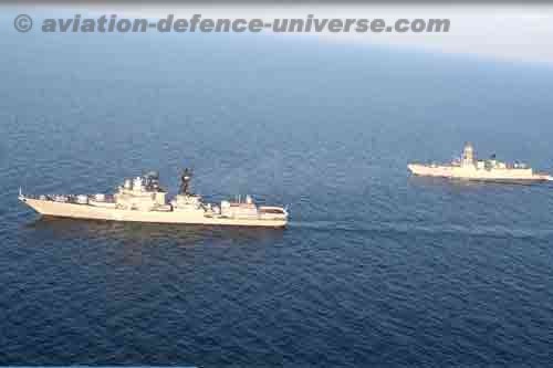 Indian Navy conducts joint exercise PASSEX  with Russian Navy