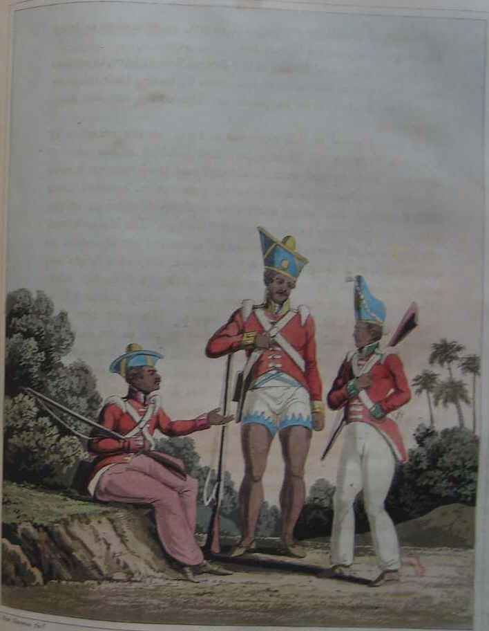 Sepoys of the Bombay, Bengal, and Madras Armies
