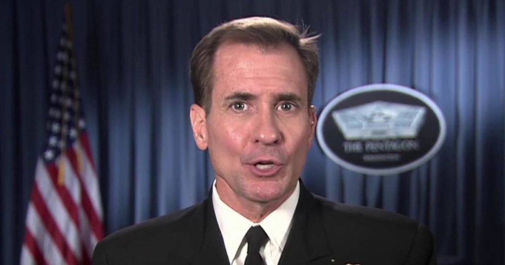 John Kirby (File pic)