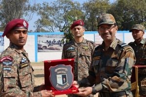 Maroon Beret Ceremonial Parade