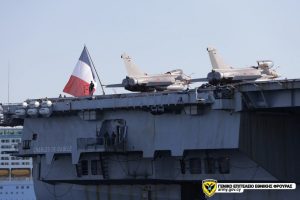 French Naval Ships docked in Cyprus seas