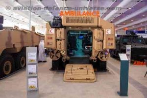 Rabdan 8x8 infantry fighting vehicle (IFV) – the Rabdan ambulance