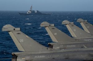 French Naval Ships docked in Cyprus seas