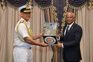 Naval ties rule the bilateral ties between the two Indian Ocean nations