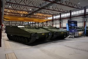  CV90 combat support vehicles 