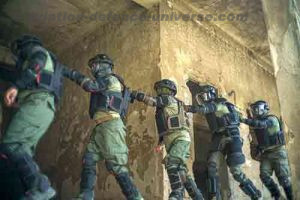 revolutionary riot-control protective suit