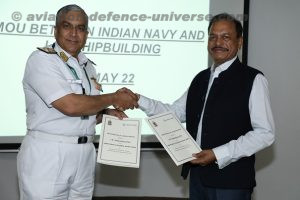 VAdm Suraj Berry, Controller of Personnel Services, Indian Navy and  Ashok Kumar Khetan