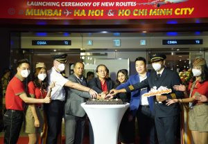 launching ceremony of new routes