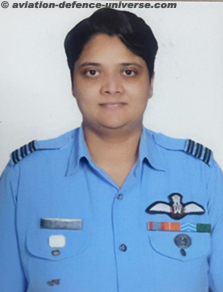 President Confers Vayu Sena Medal (Gallantry) On Wing Commander Deepika Misra (29283) Flying (Pilot)