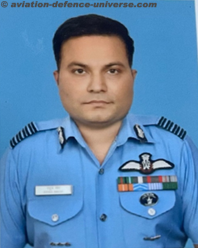 President Confers Vayu Sena Medal (Gallantry) On Group Captain Rahul Singh (27001) Flying (Pilot)