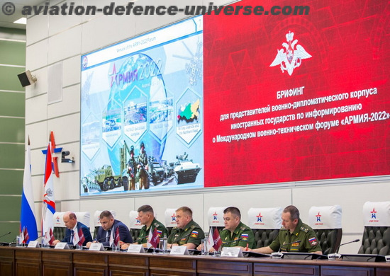 Russian MoD holds a meeting of organisation committee of IMTF Army 2022