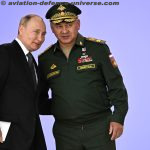 The President was received at the Patriot Expo by the Russian Defence Minister Sergei Shoigu