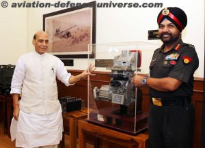 Defence minister Rajnath singh