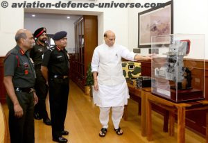 Defence minister Rajnath singh