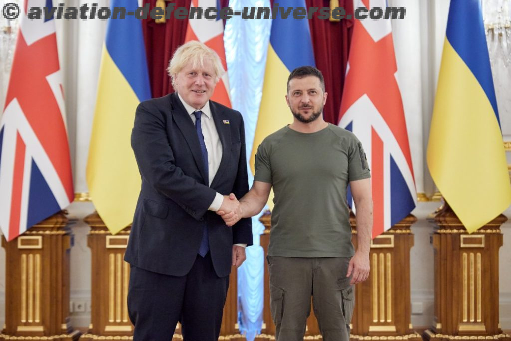 Prime Minister Boris Johnson spoke to President of Ukraine, Volodymyr Zelenskyy 