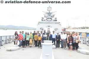 INS Satpura strengthens Friendship and Cooperation with Fiji