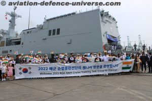 South Korean Naval Ships Visit Chennai