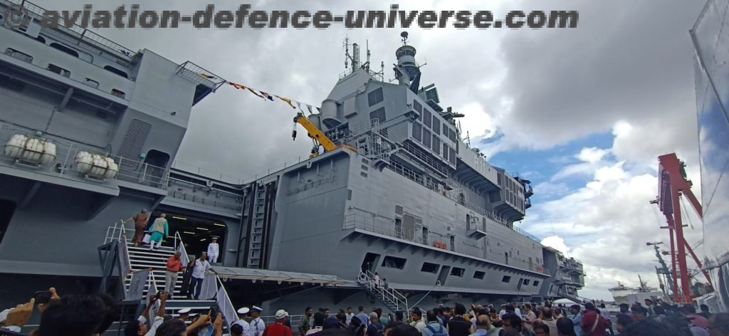 Indian Navy’s moment of glory as IAC Vikrant enters inventory