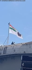 Indian Navy’s new Ensign