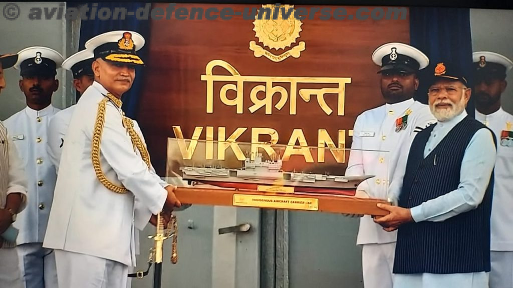 Indian Navy’s moment of glory as IAC Vikrant enters inventory
