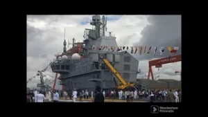 ADU aboard IAC Vikrant on the day of its Commissioning at Kochi