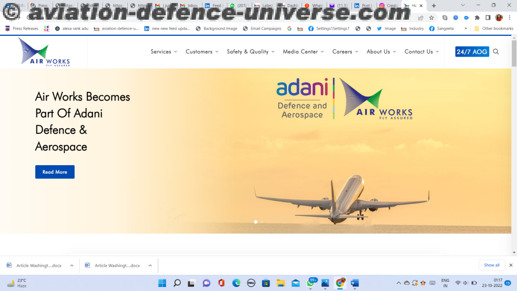 Adani Defence And Aerospace To Acquire Air Works
